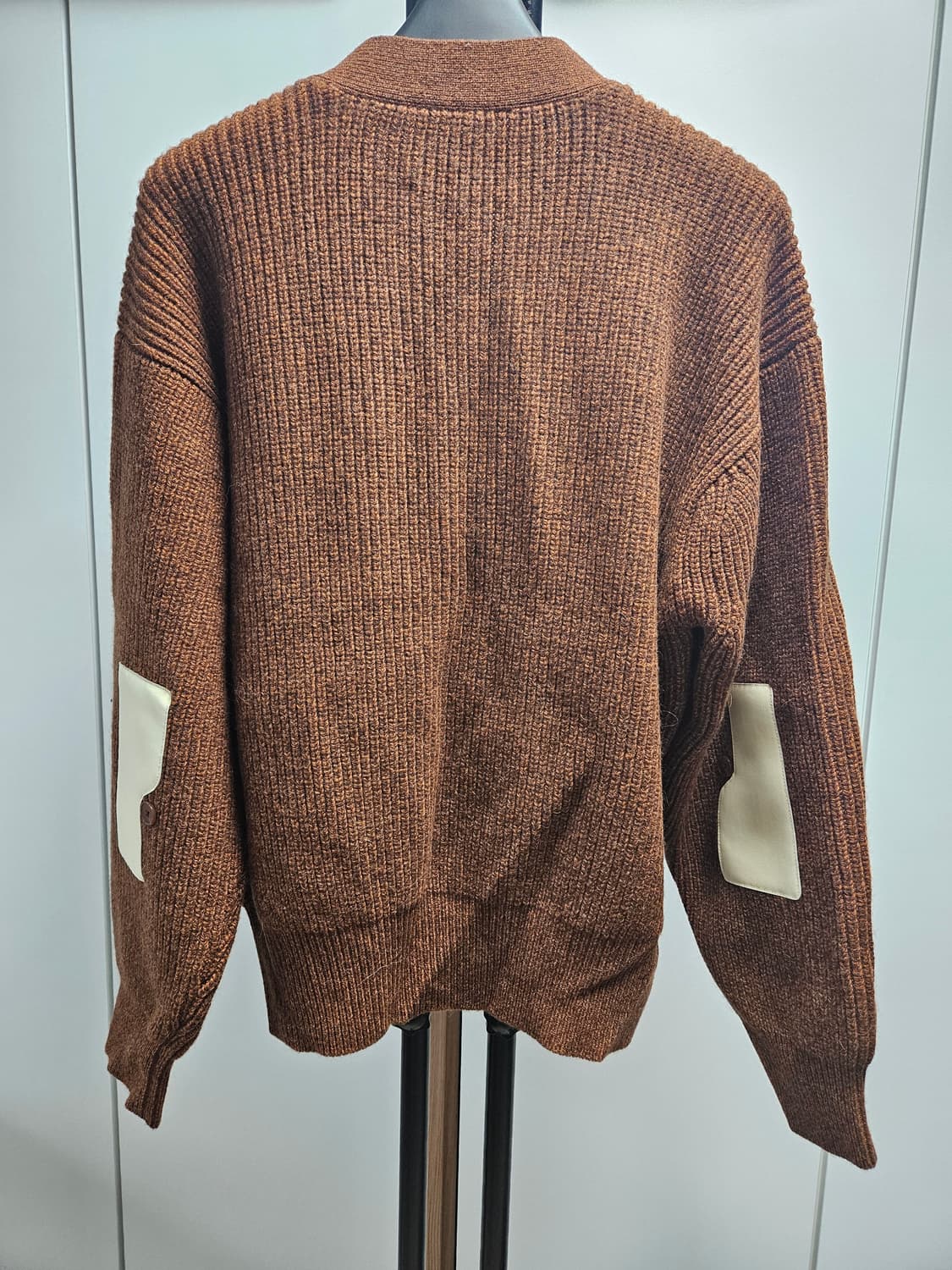 이얼즈어고 로버울 가디건 브라운 두꺼운 버전 L사이즈 상품이미지7