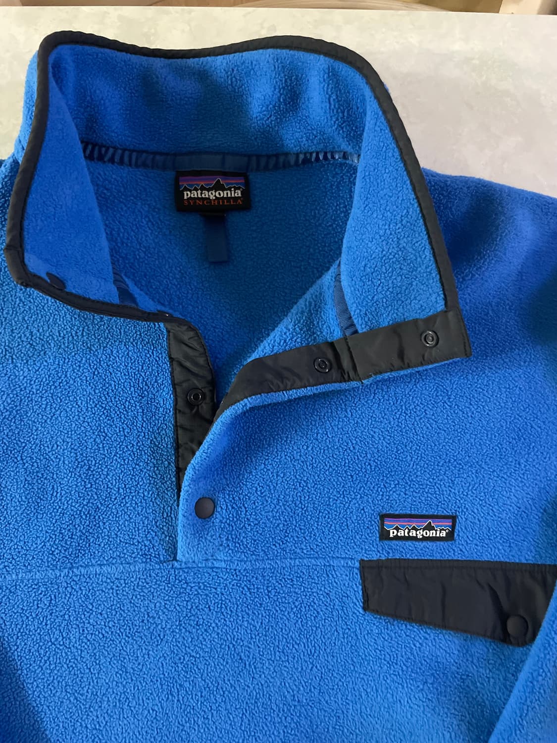 파타고니아 신칠라 블루 남성 2XL 라이트웨이트 상품이미지2