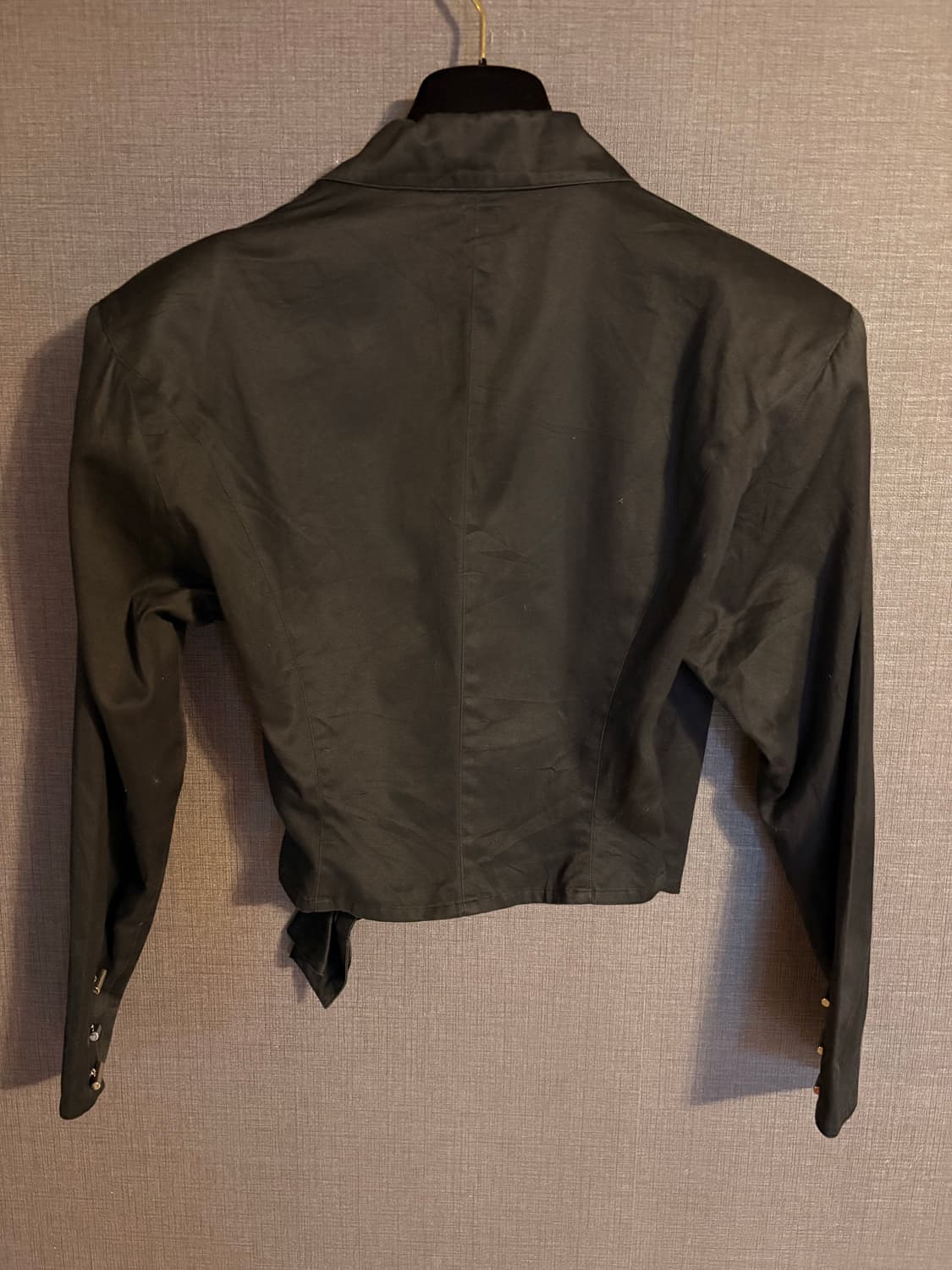 꾸레쥬 Courreges 블랙 크롭 자켓 9AR 상품이미지6