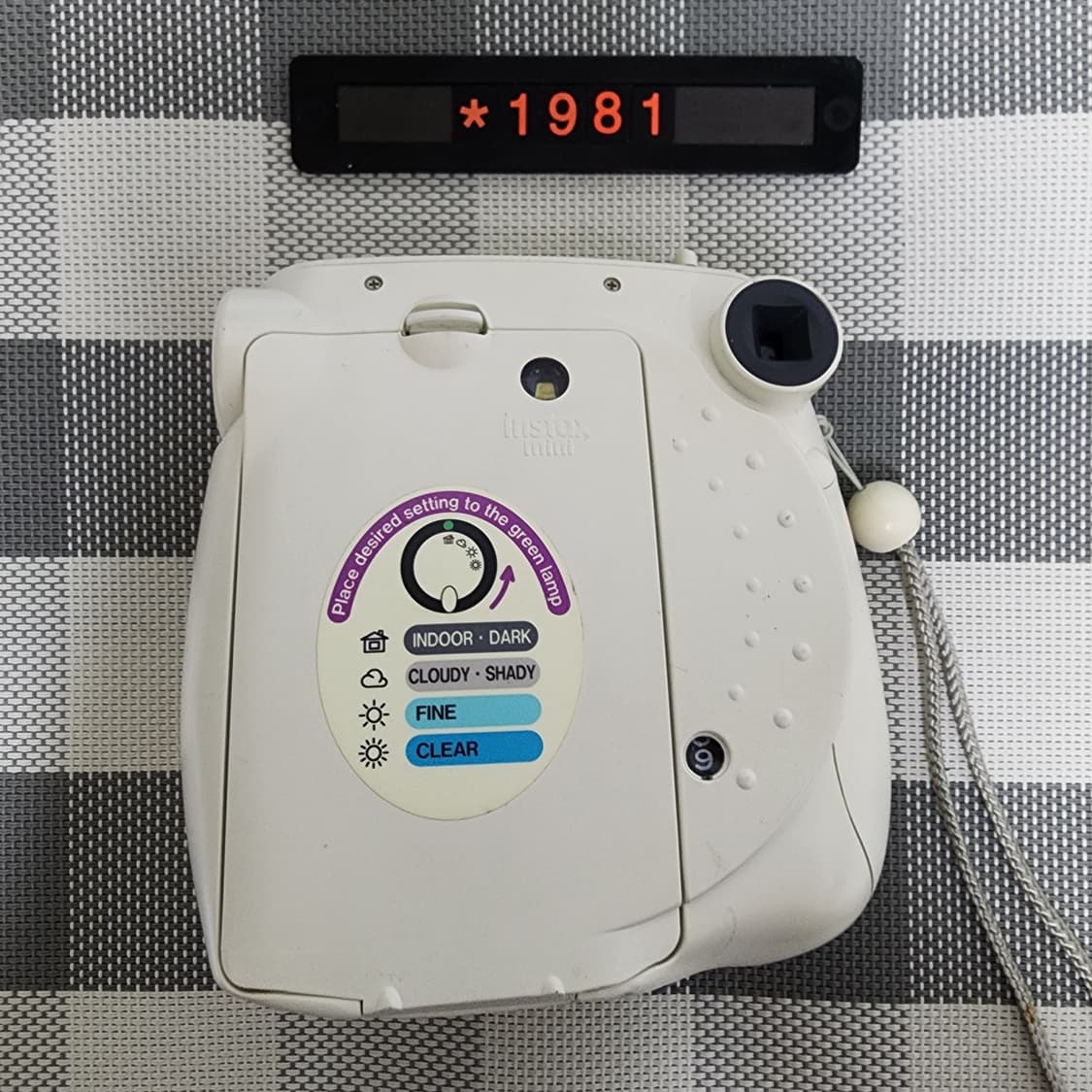 후지 인스탁스 미니 7S 화이트 폴라로이드 카메라 상품이미지3