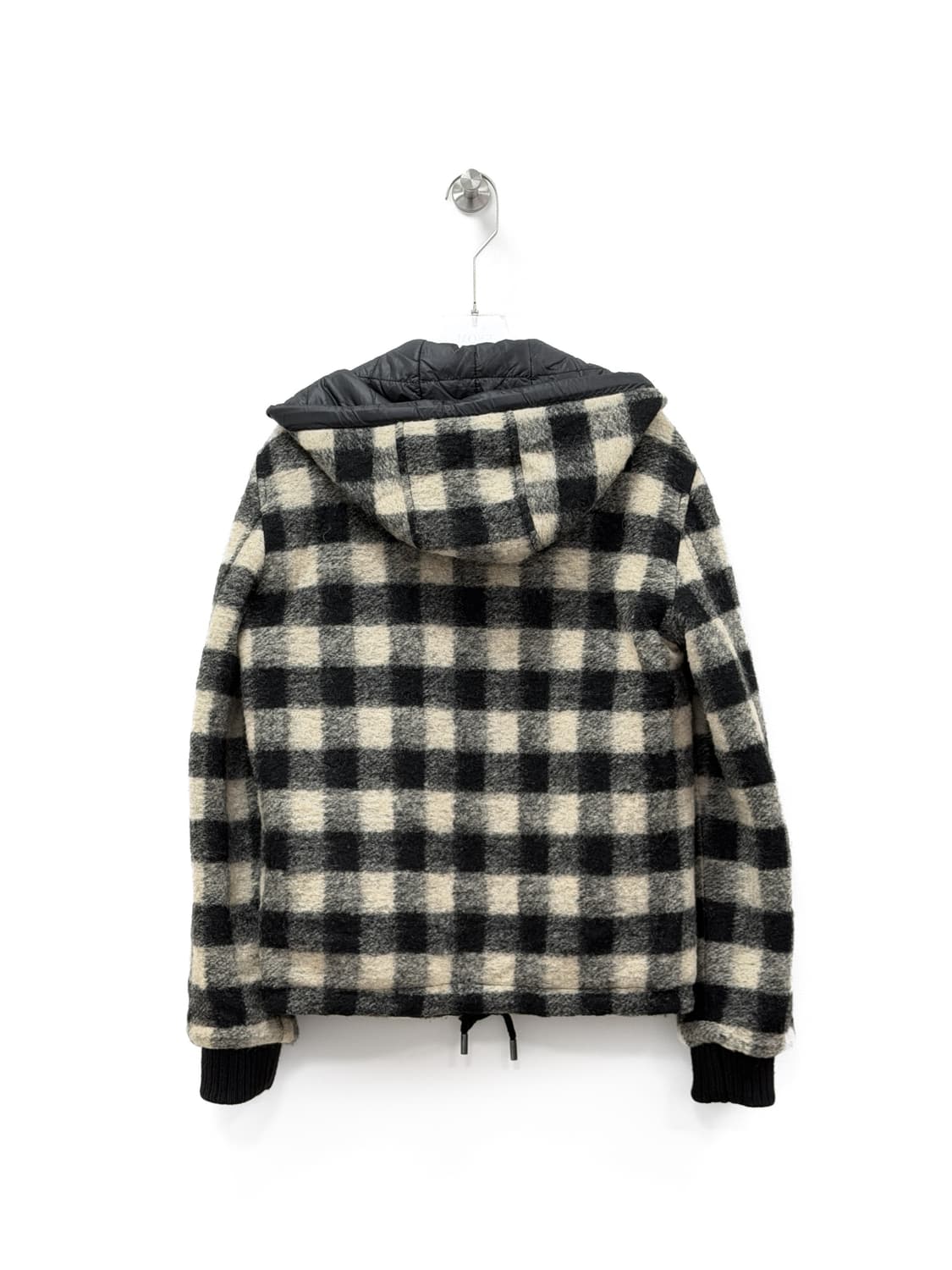 돌체앤가바나 체크 리버서블 후드 패딩 자켓 상품이미지6