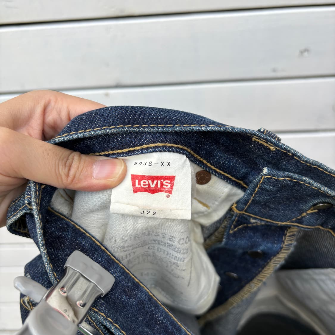 Levi’s 90s LVC made in japan 503B-XX 상품이미지9