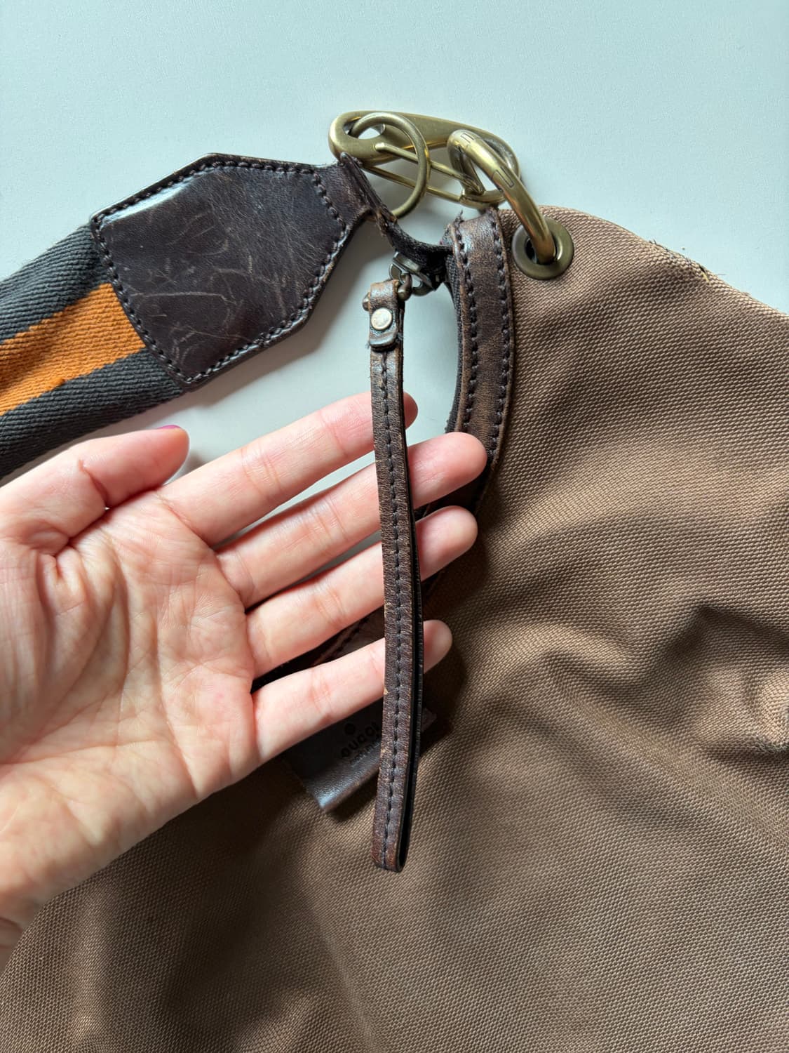 구찌 캔버스 숄더백 상품이미지5