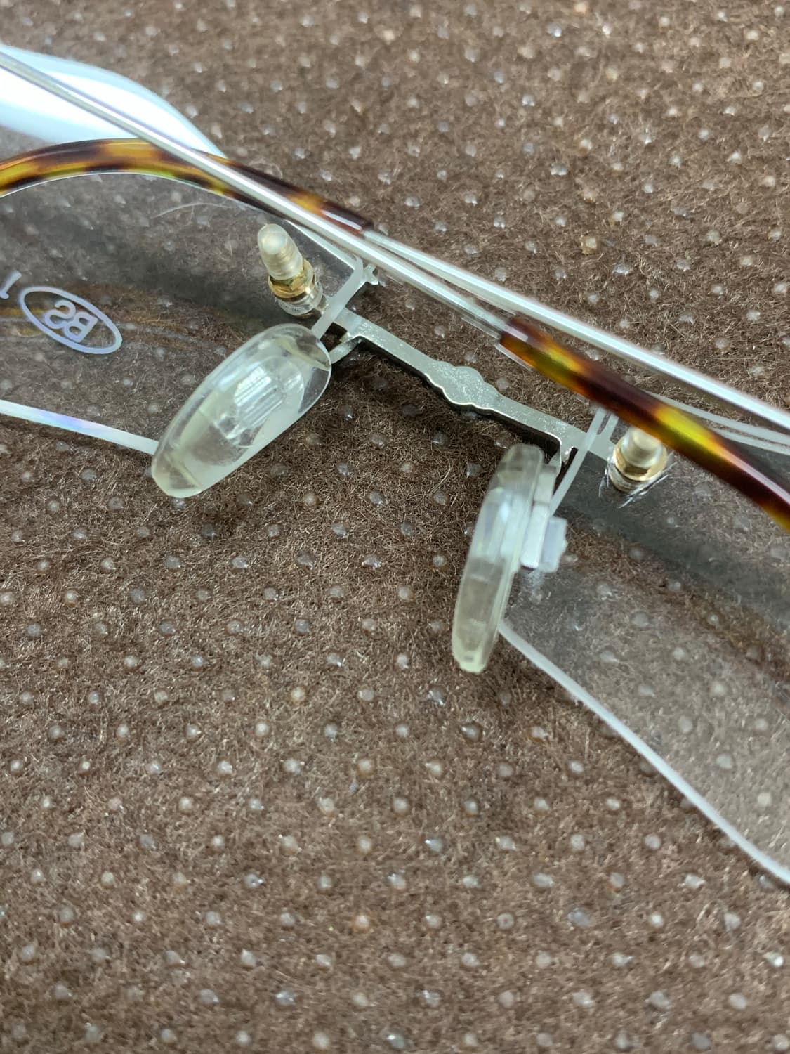 백산 90’s 아카이브 림리스 무테안경 상품이미지7