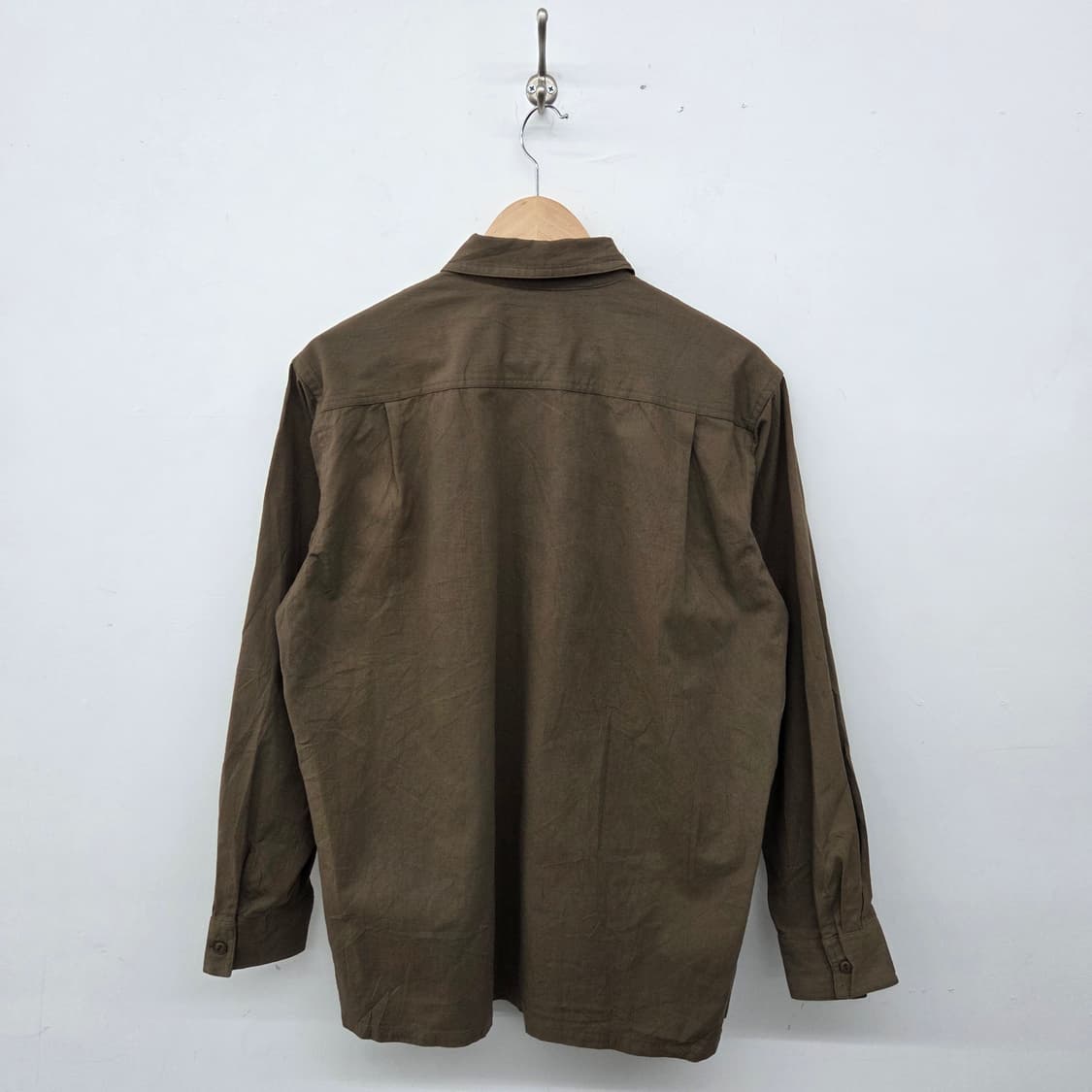 beams 빔즈 워크 셔츠 긴팔 남m 상품이미지5