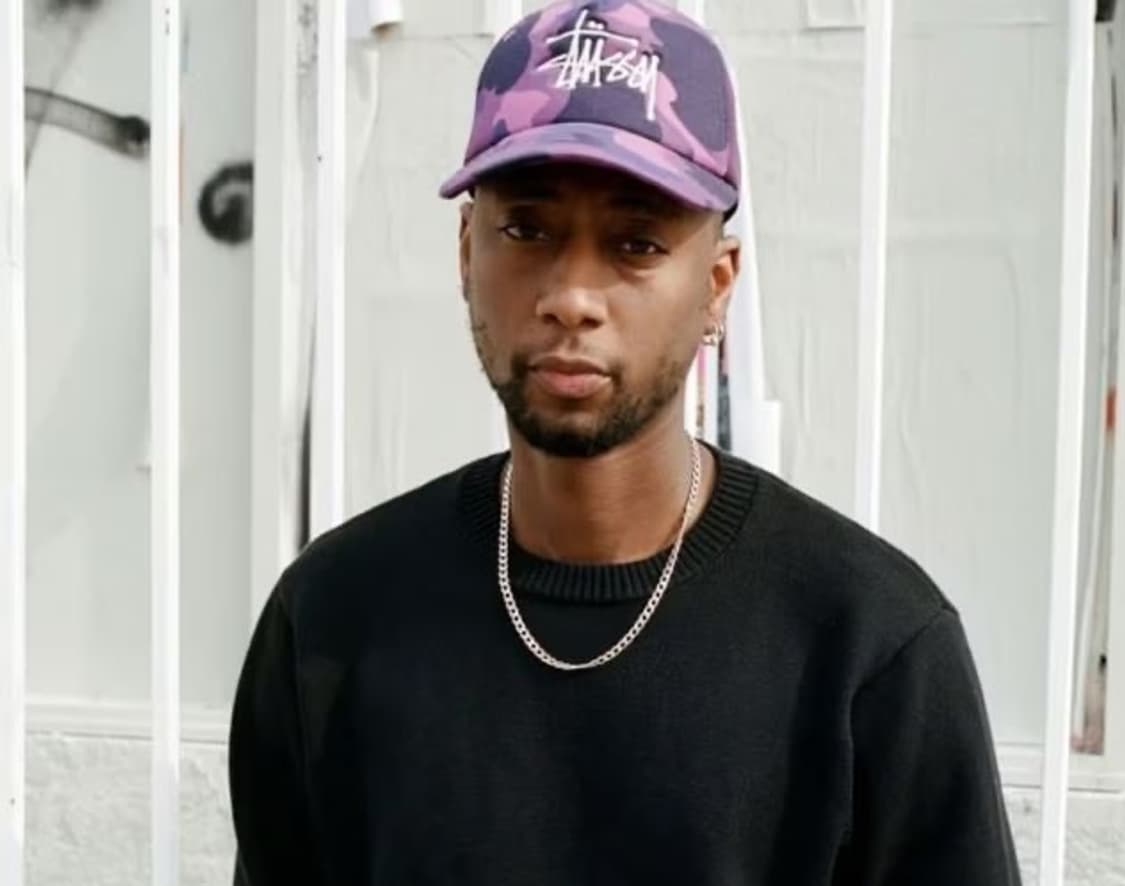 스투시 x 베이프 트러커 캡 퍼플 상품이미지1