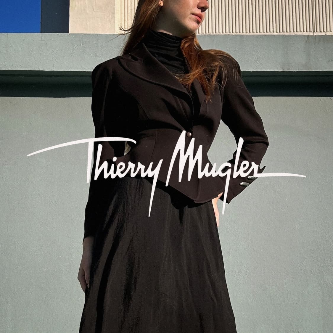 Mugler FW89 Peplum Wool Jacket 상품이미지2