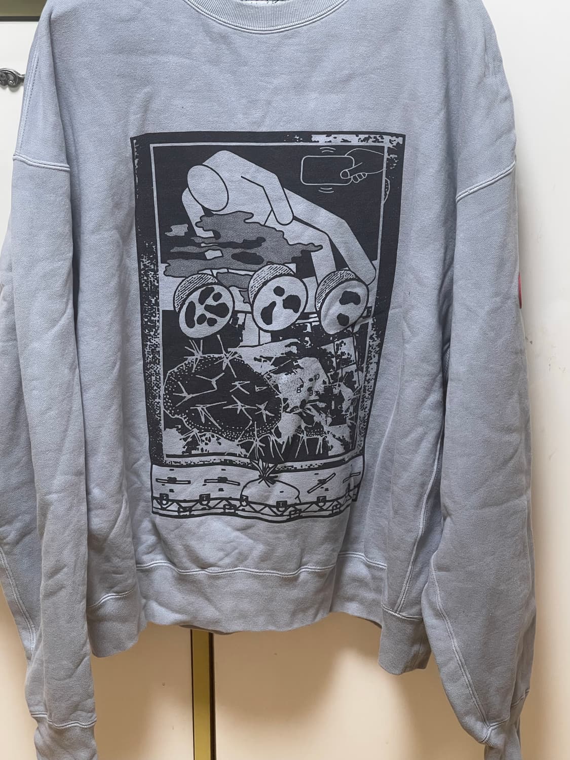 카브앰트 25ss 맨투맨 상품이미지1