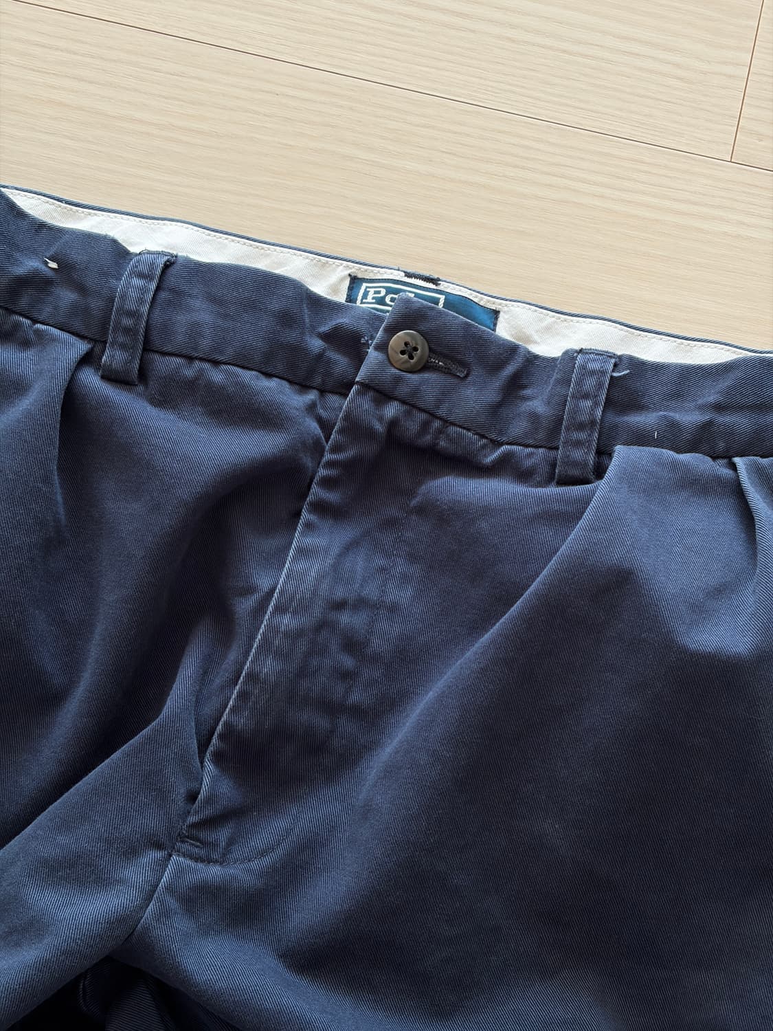 90s 빈티지 폴로 랄프로렌 투턱 치노 팬츠 30 상품이미지4