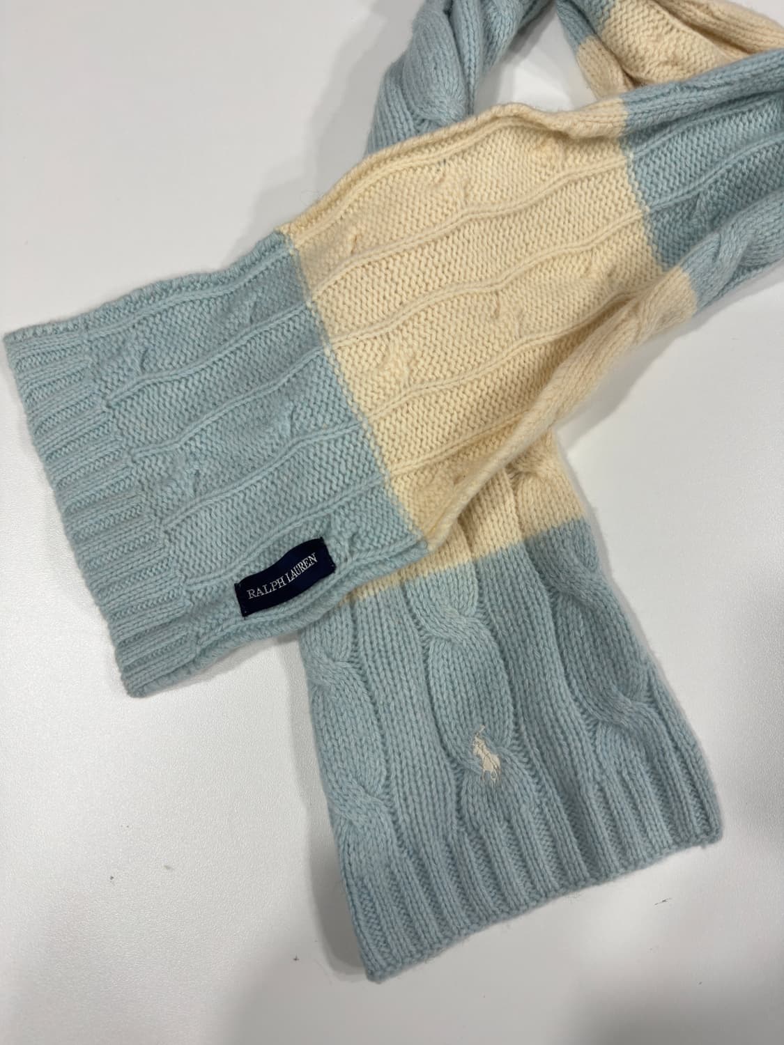 ralph lauren stripe muffler 상품이미지2