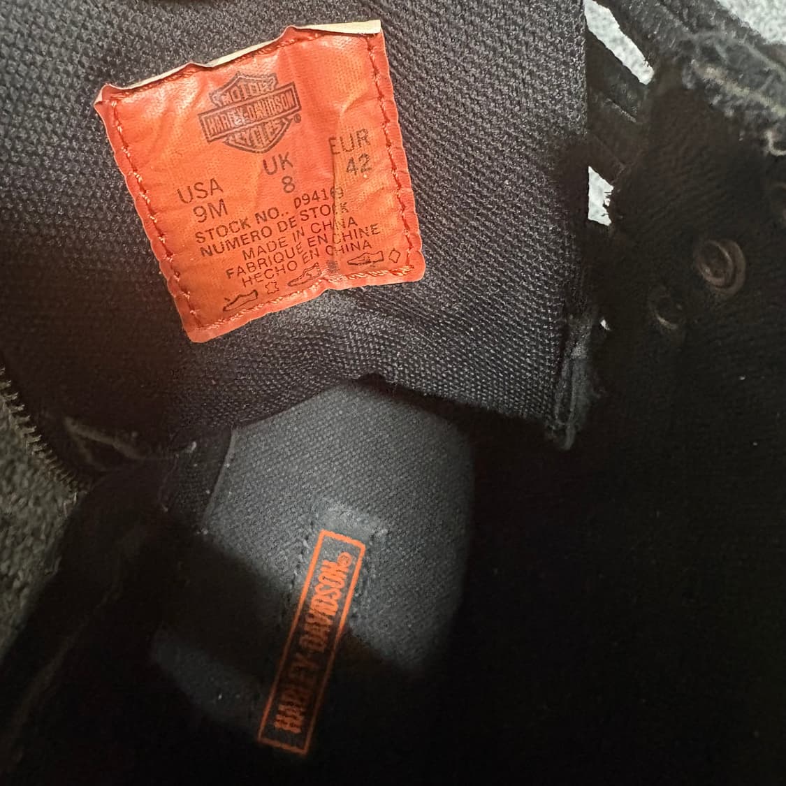 할리데이비슨 스컬 플레임 메탈 토 집업 부츠 270 바이커부츠  상품이미지8