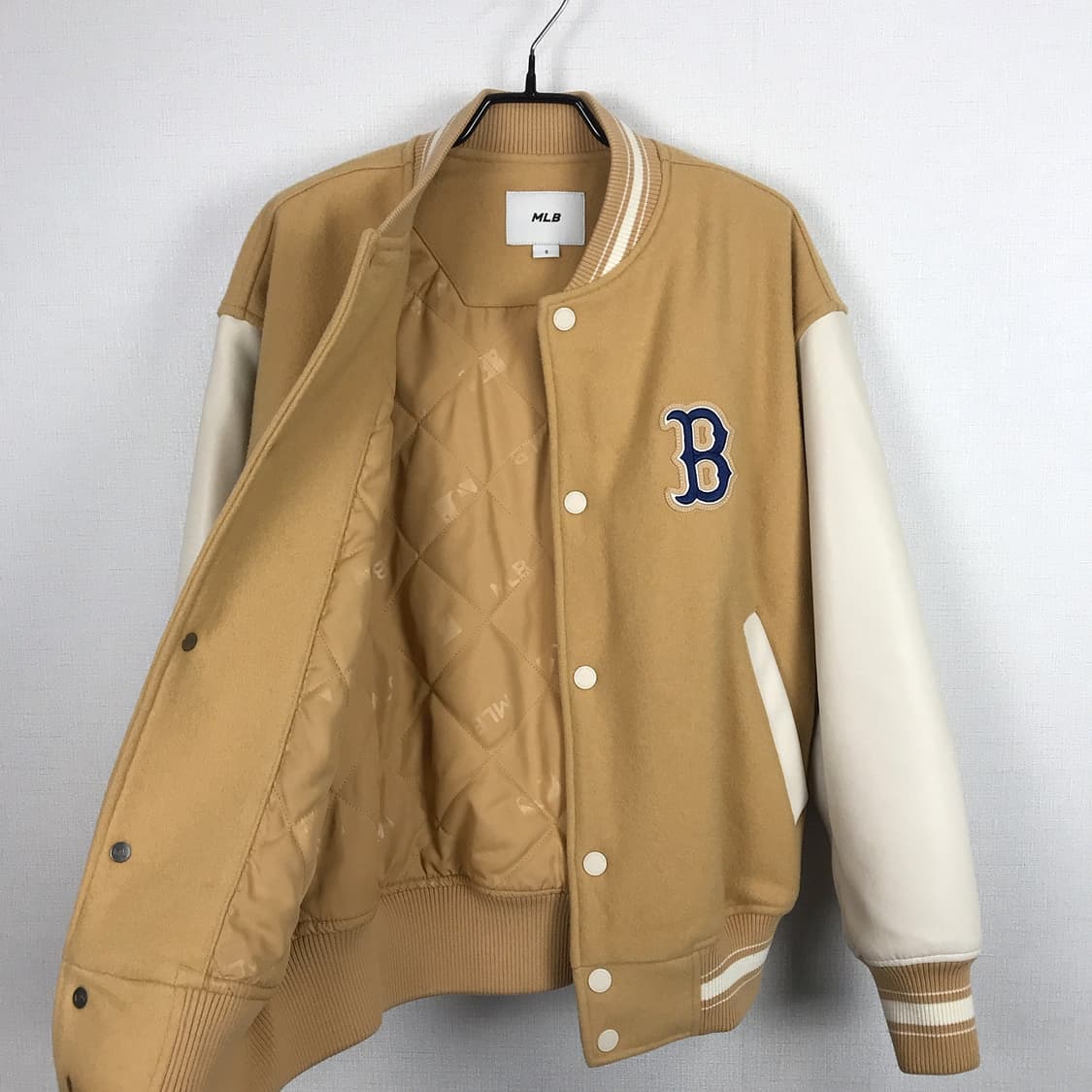 MLB 엠엘비 베이직 울 바시티자켓 S 상품이미지6