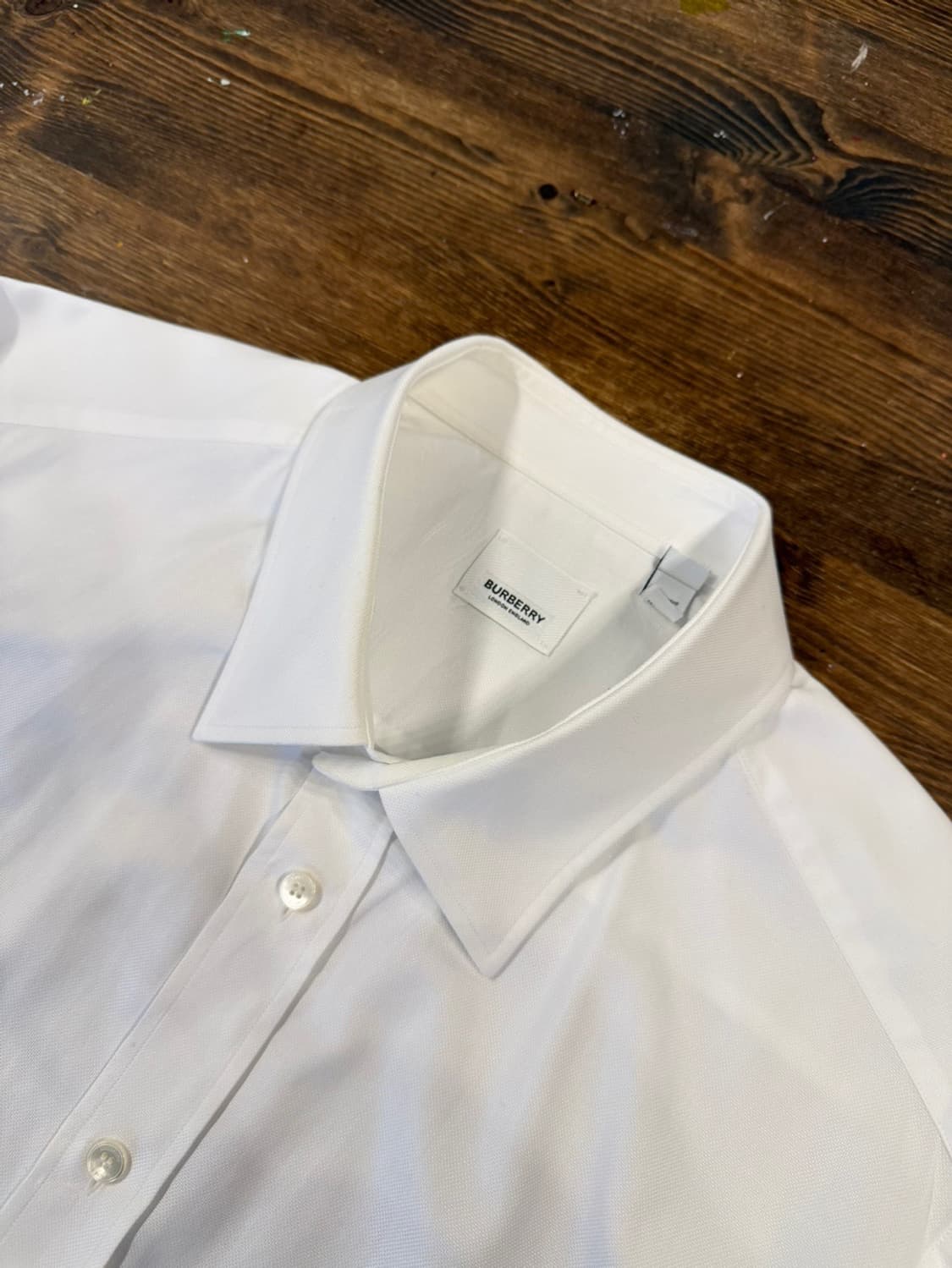 버버리 드레스셔츠 남성100-105 상품이미지4