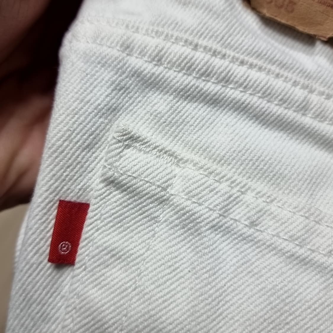 미국제조 usa 리바이스 90s 505화이트데님(33) 상품이미지5