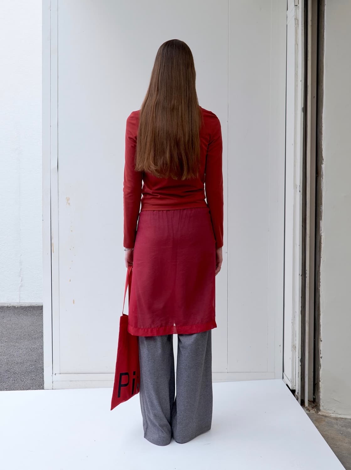 파이카 SLIM FIT HOODED ZIP-UP (red) 상품이미지5