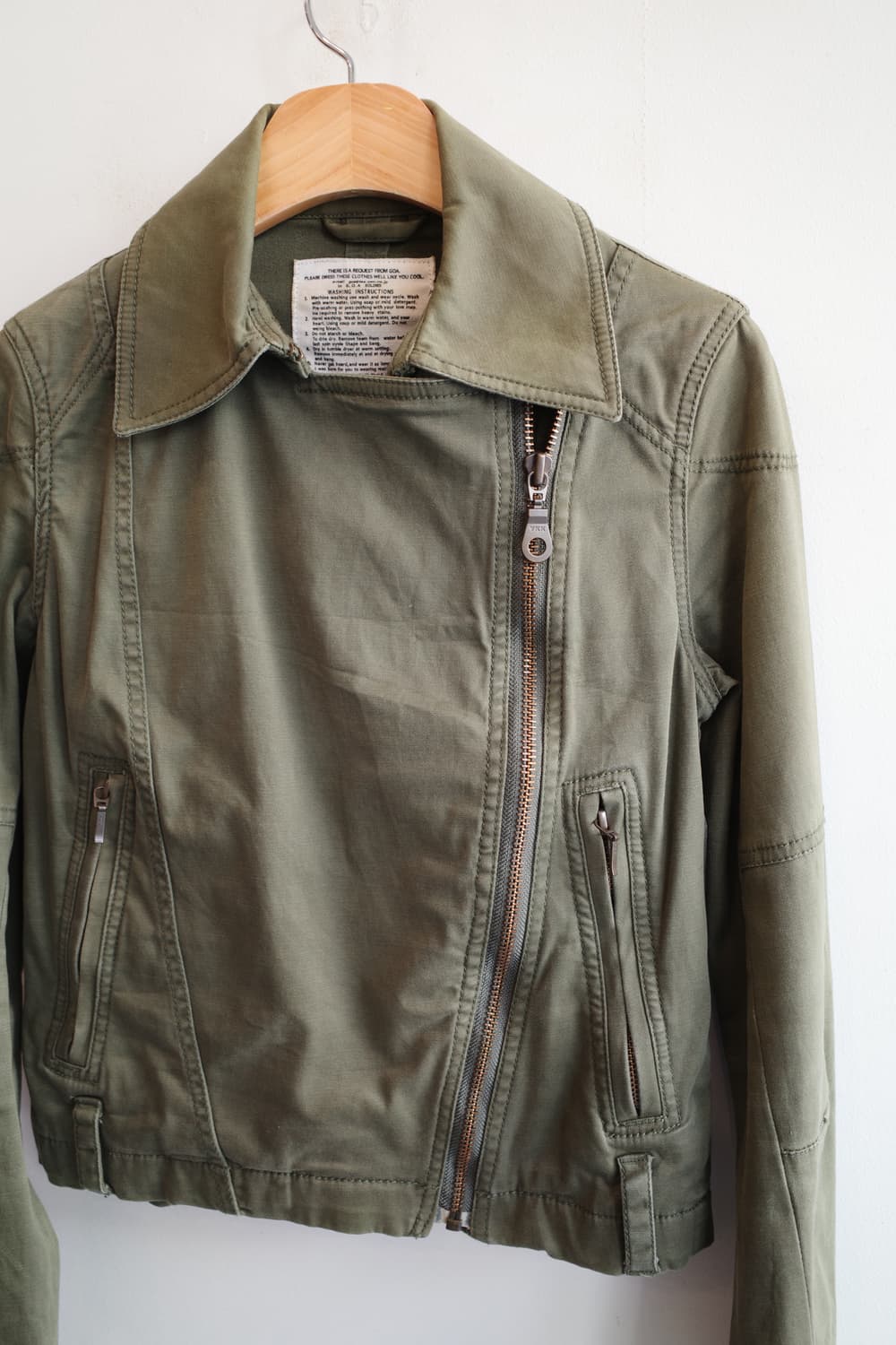 G.O.A 더블 집업 라이더 자켓  상품이미지5