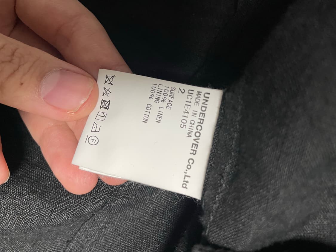 언더커버 25ss zipup자켓 상품이미지4