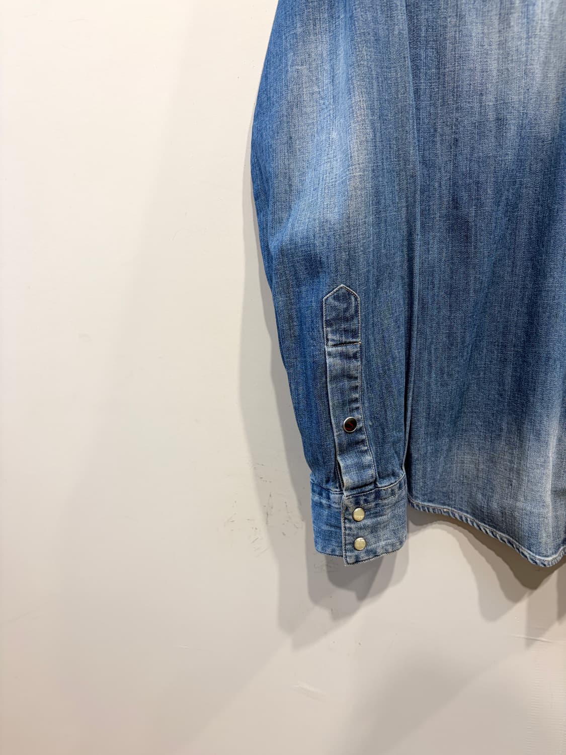 아르마니 진스 웨스턴 데님 셔츠 상품이미지4