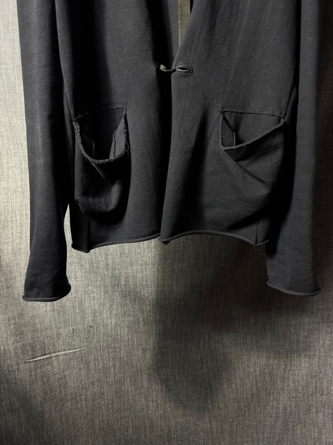 MA+ Leather detail cardigan 상품이미지4