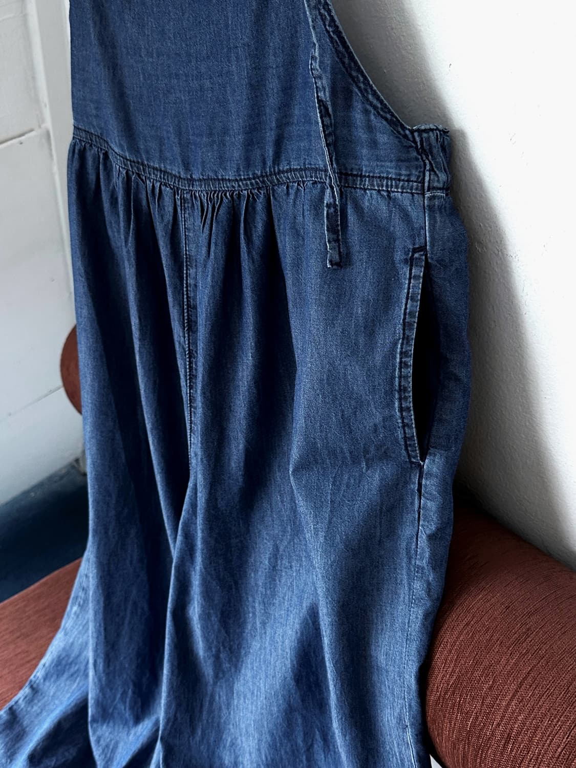 2way design easy overall denim 상품이미지3