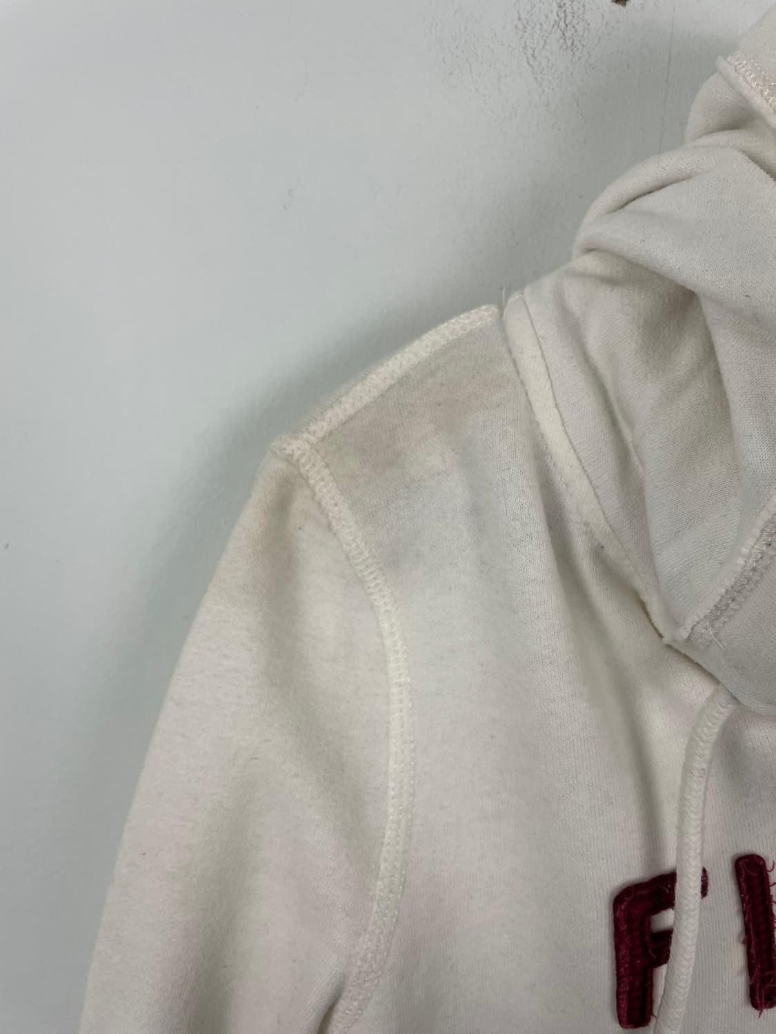 아베크롬비 아이보리 후드티 M <663> 상품이미지4