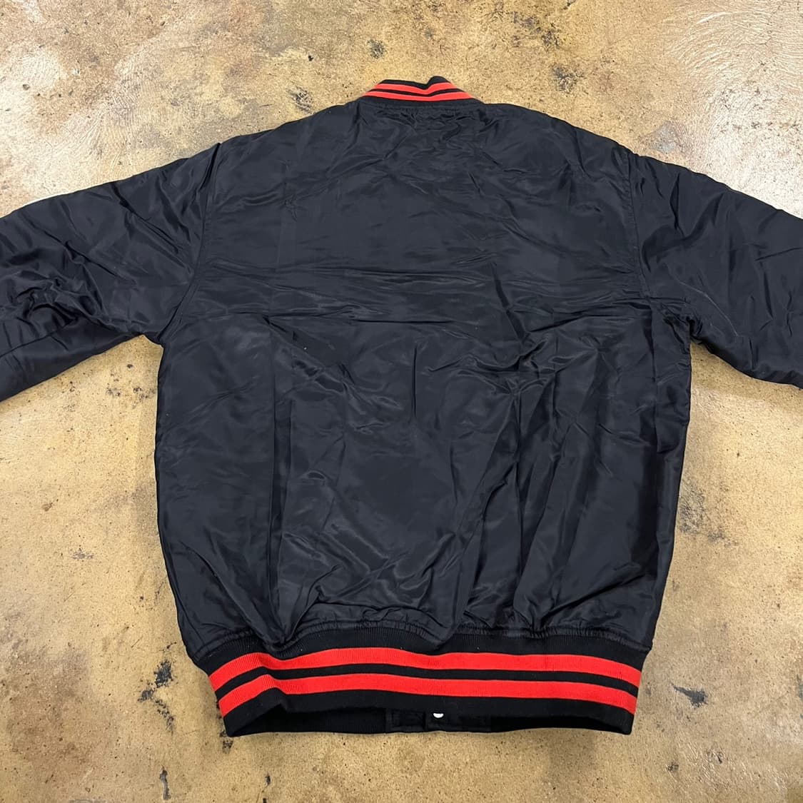 [정품/L] 챔피온 블랙 바시티 자켓 b17 상품이미지4