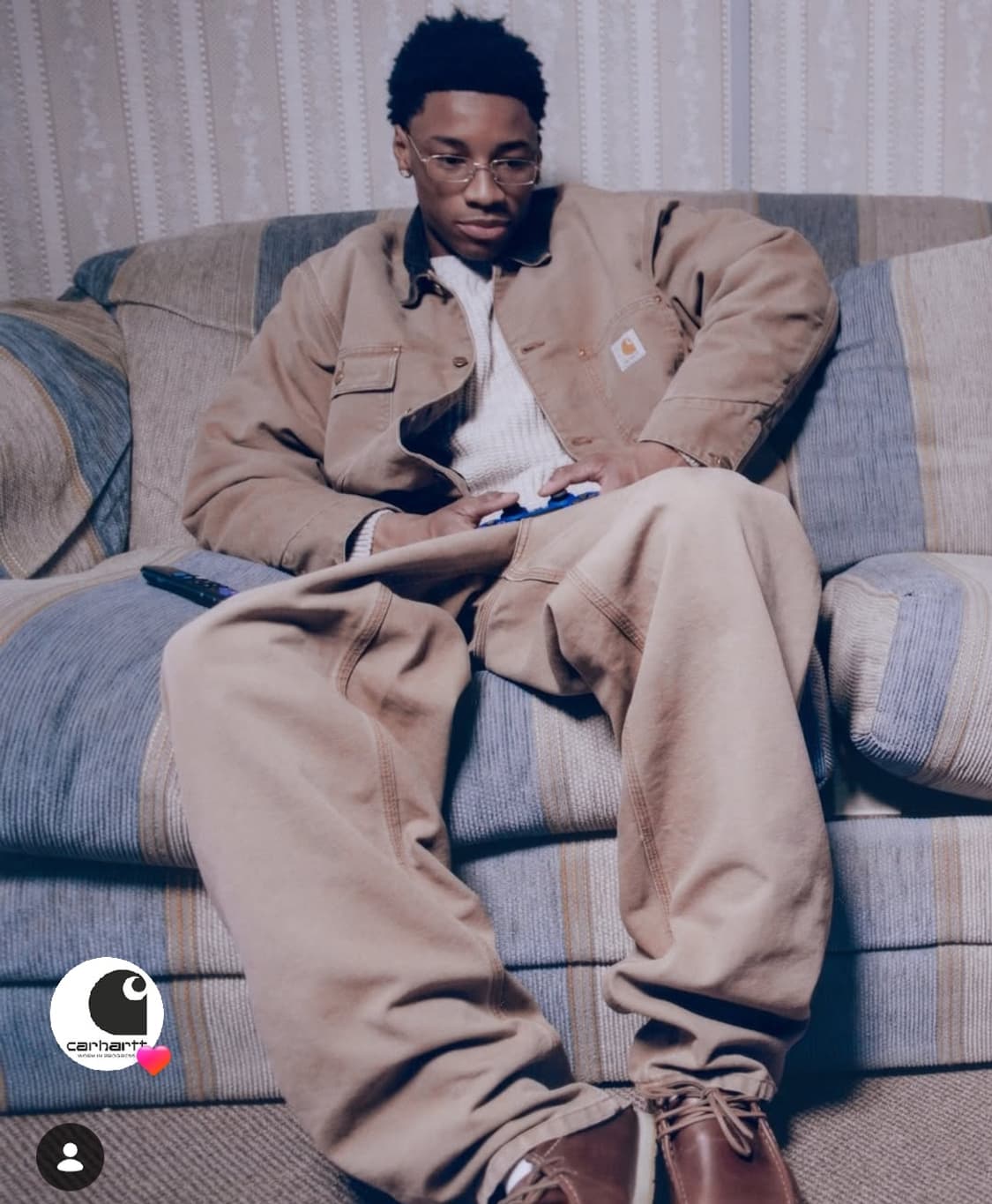 칼하트윕 OG 초어 코트 L Hamilton Brown 상품이미지1