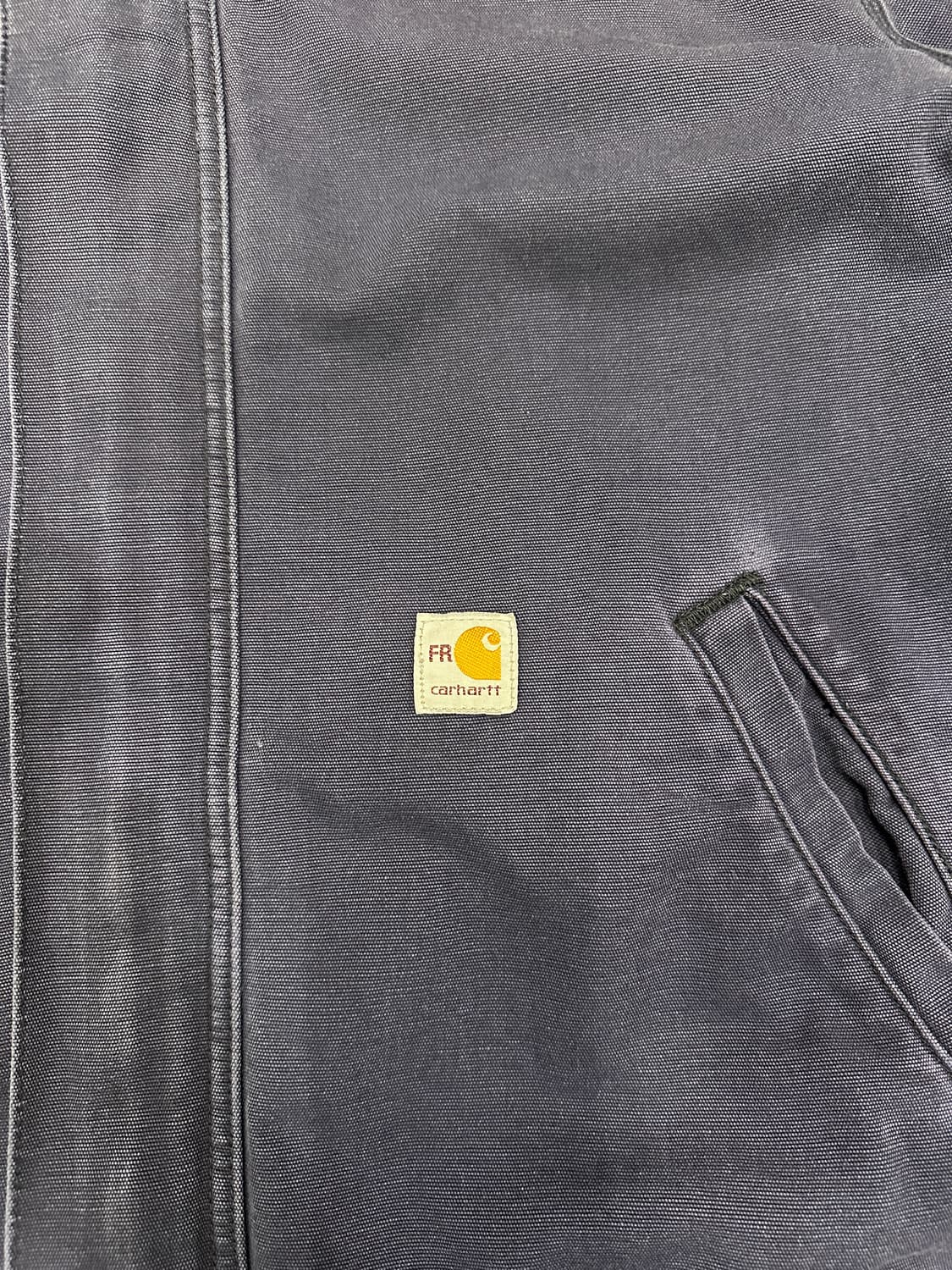 칼하트 FR 워크자켓 네이비 made in USA  XL 상품이미지3