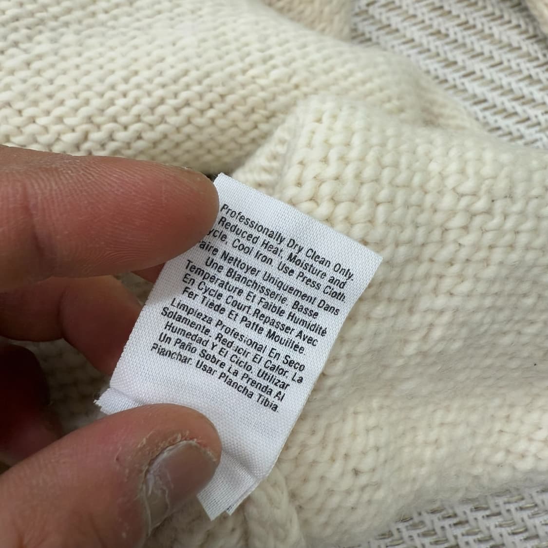 DKNY 프린팅 목폴라니트 r1791 상품이미지8