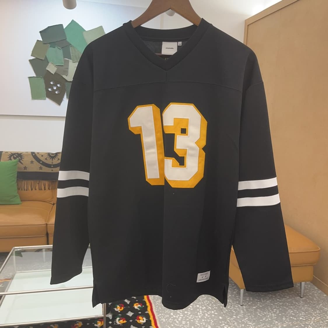 비바스튜디오 레트로 스포티 넘버 져지 롱슬리브 M C08305 상품이미지3