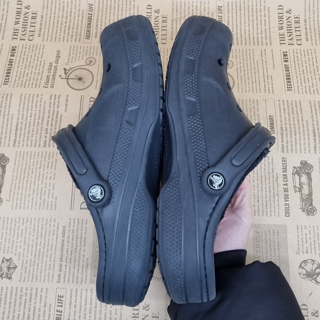 크록스 털 슬리퍼M8 260 상품이미지5