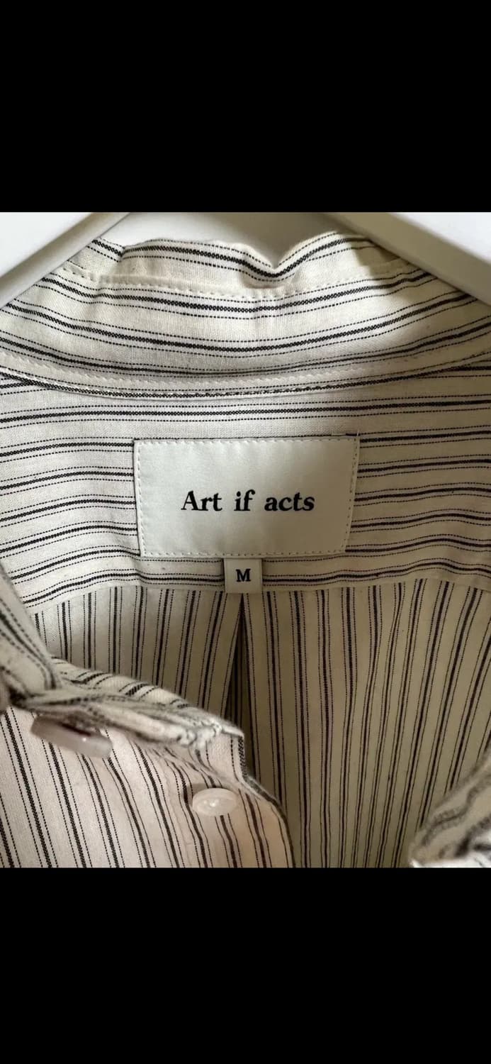 아트이프액츠 스트라이프 셔츠 M 상품이미지2