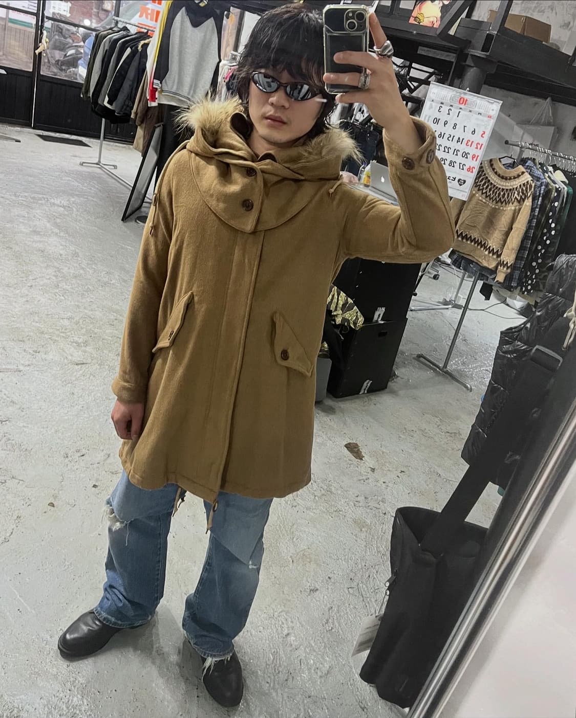 John Bull military fur coat 상품이미지2