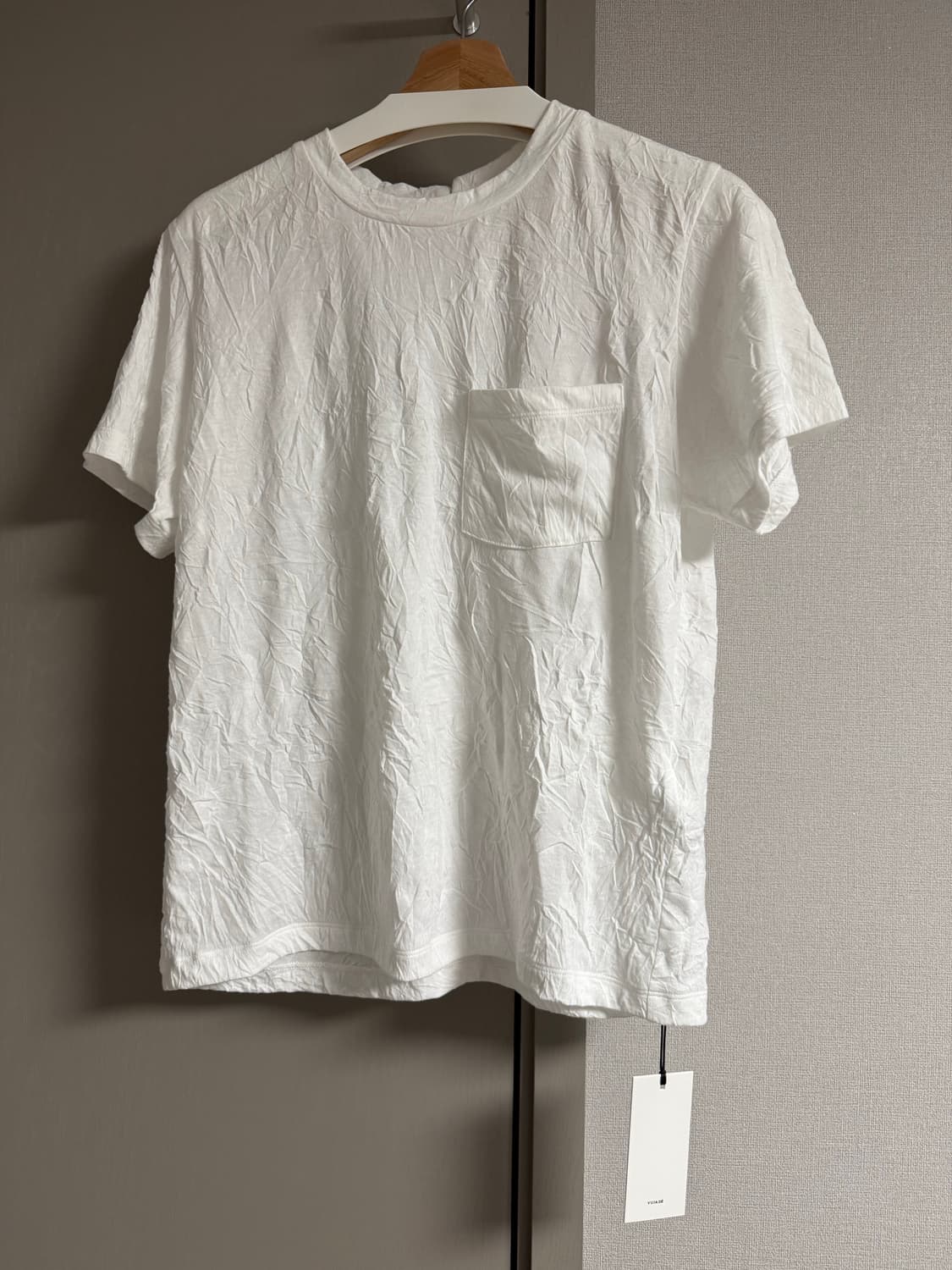 vujade Otto Crinkled Pocket T-Shirt  상품이미지2