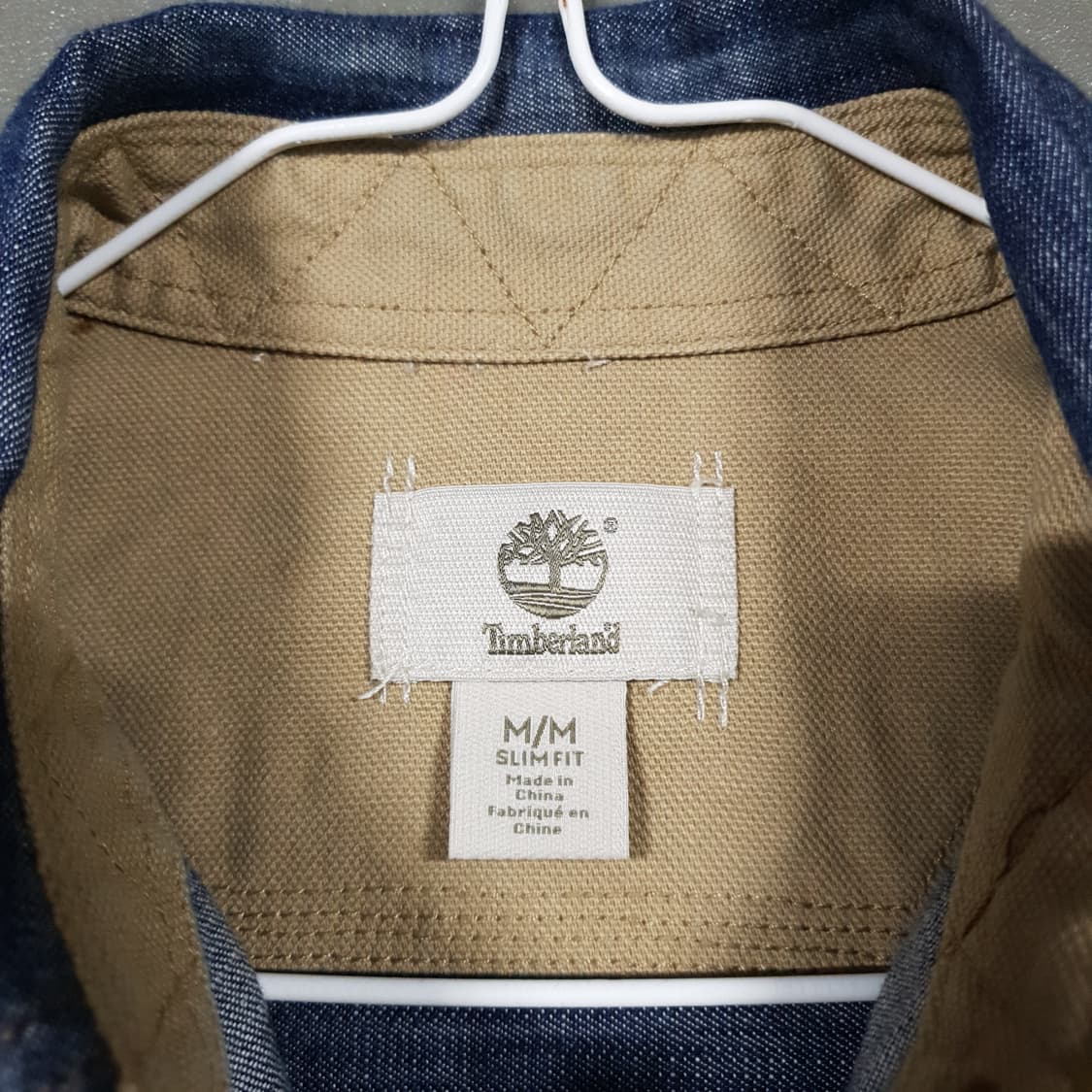 M (95) 팀버랜드 샴브레이 포켓 데님 셔츠 긴팔 남방 상품이미지8