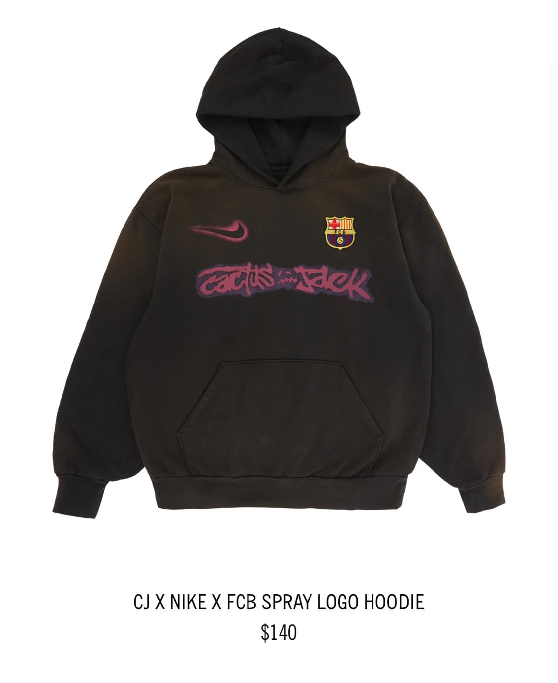 나이키 X 트레비스 스캇 X 바르셀로나 후드 L 상품이미지1