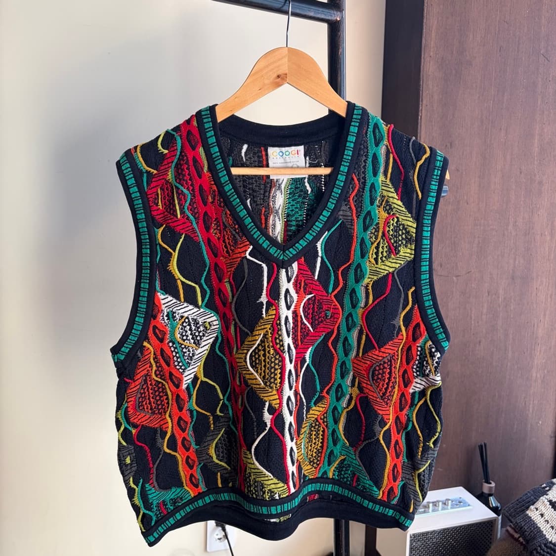 15611 - 쿠지 3D 케이블 니트 베스트 상품이미지2