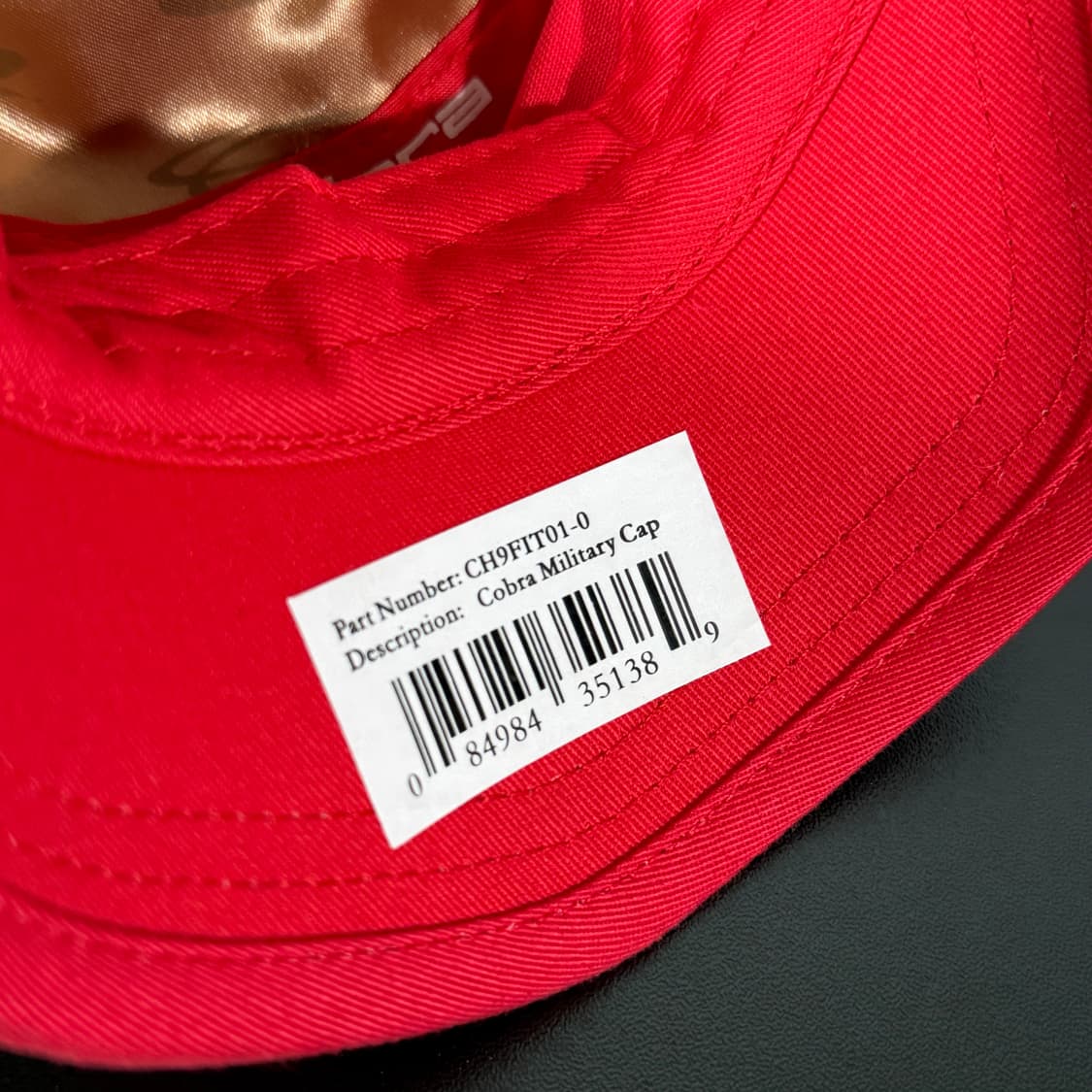 풋조이 x COBRA 밀리터리 캡 상품이미지7