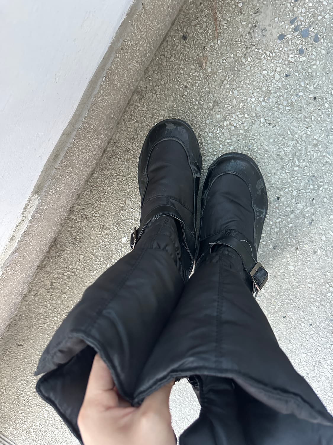 Vintage Padded Boots 상품이미지2