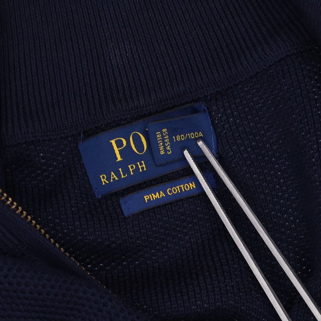 [L] 신형 폴로 랄프로렌 피마코튼 반집업 니트 스웨터 3907 상품이미지7