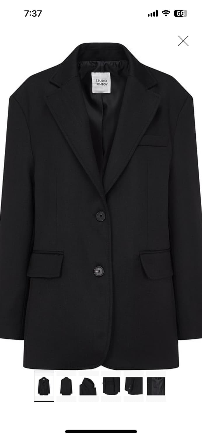 새제품/ 스튜디오톰보이 자켓 상품이미지1