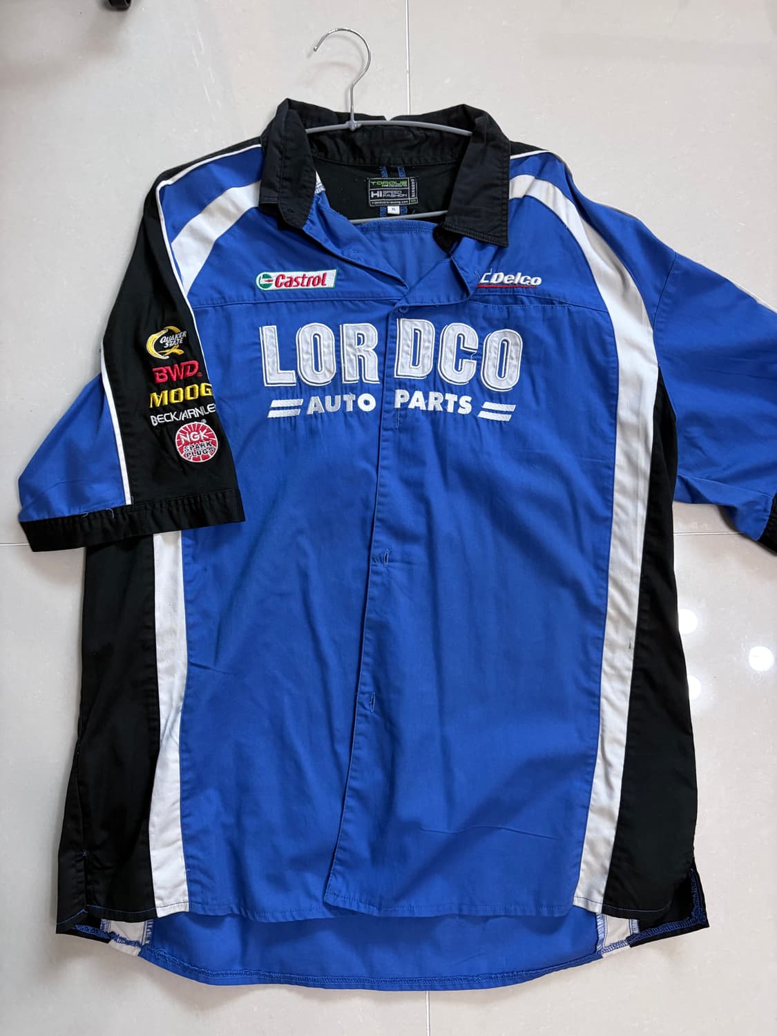 빈티지 레이싱 반팔셔츠 상품이미지1