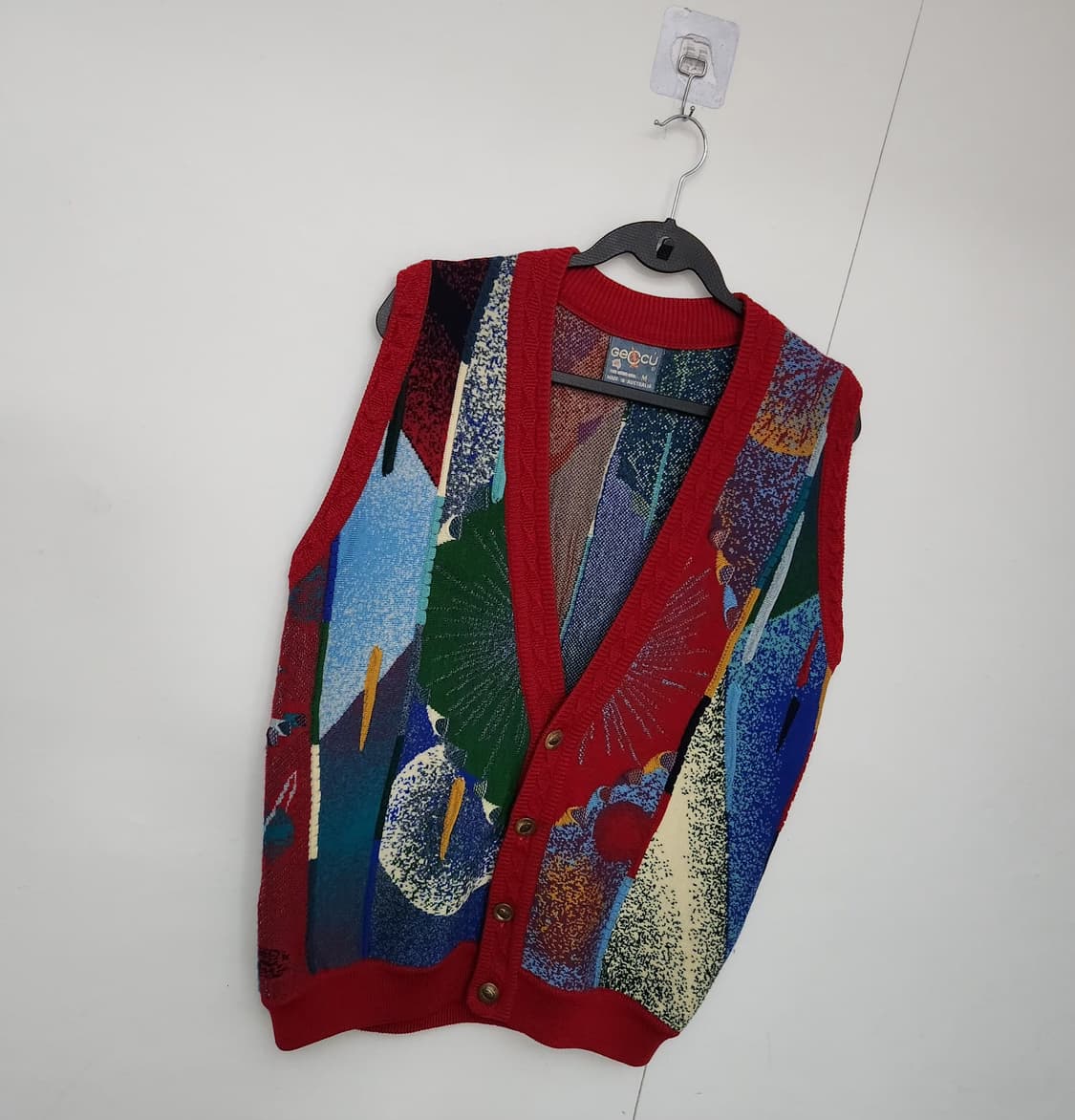 GEOCU 게오쿠 105 니트조끼 브이넥조끼 상품이미지4