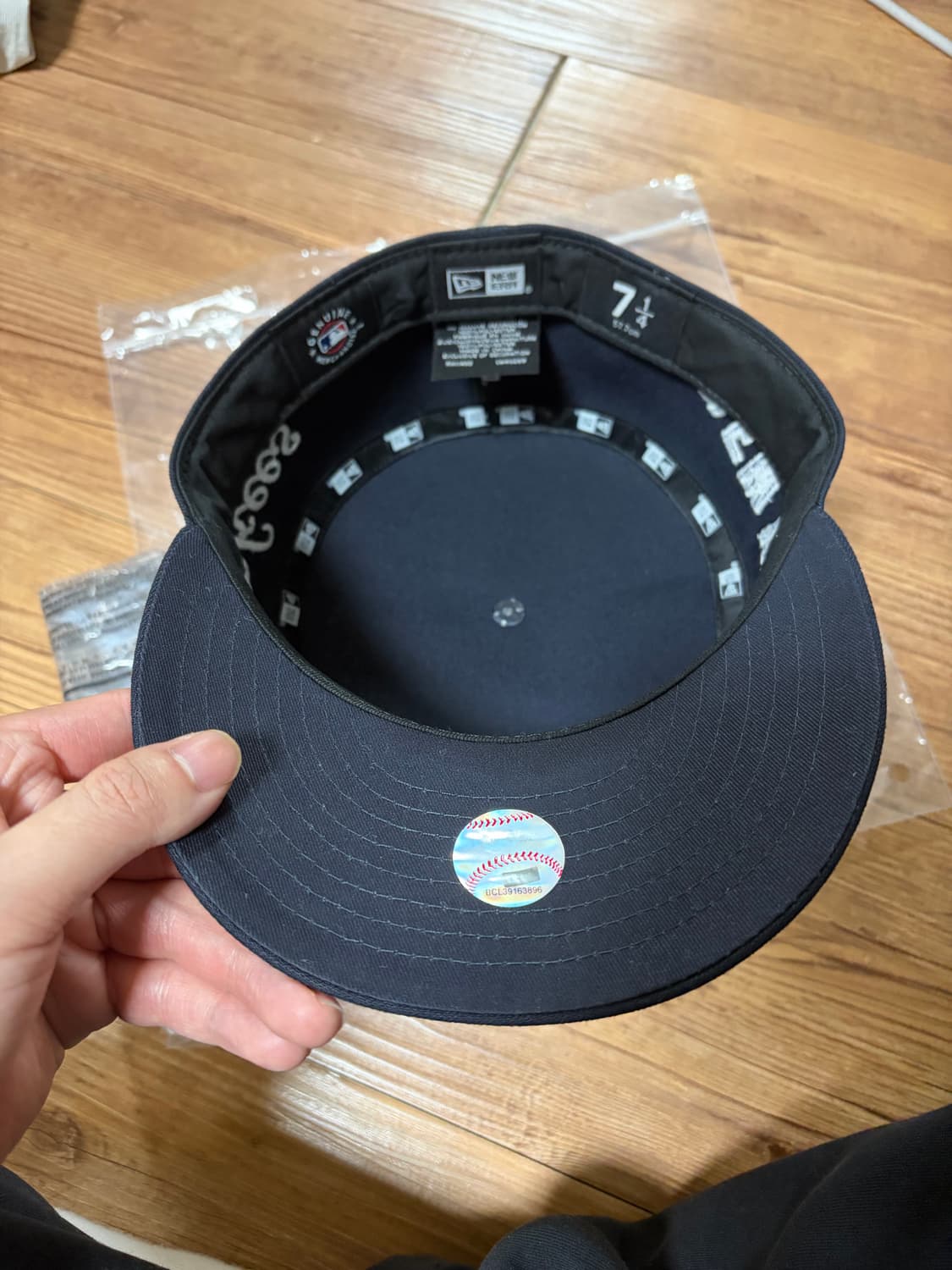 뉴에라 MLB 뉴욕양키스 필박스 7 1/4 (57.7cm) 상품이미지9