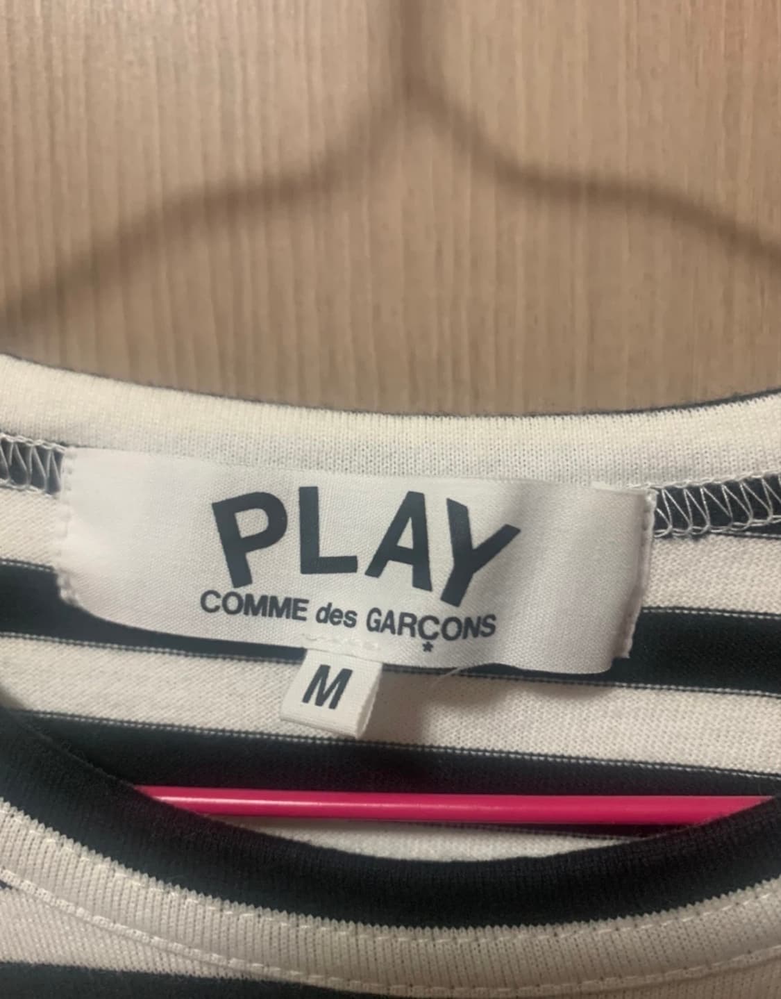 꼼데가르송 스트라이프 롱 슬리브 상품이미지2