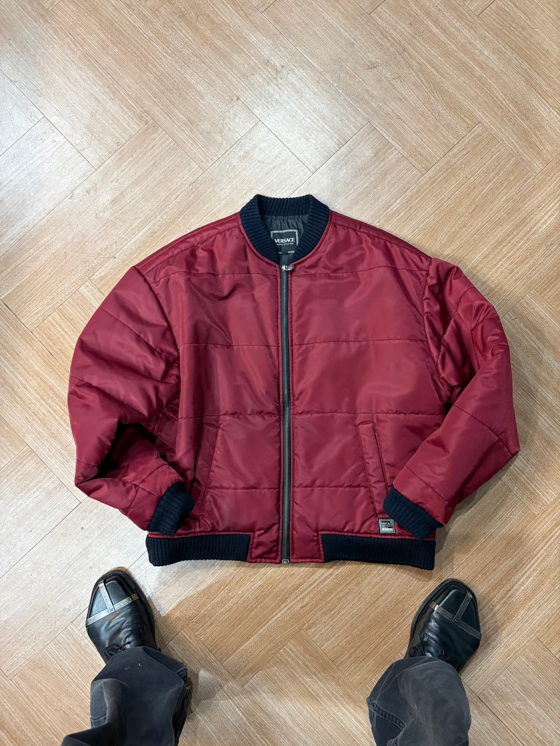 80년도 베르사체 진스 꾸띠르 아카이브 자켓 상품이미지6