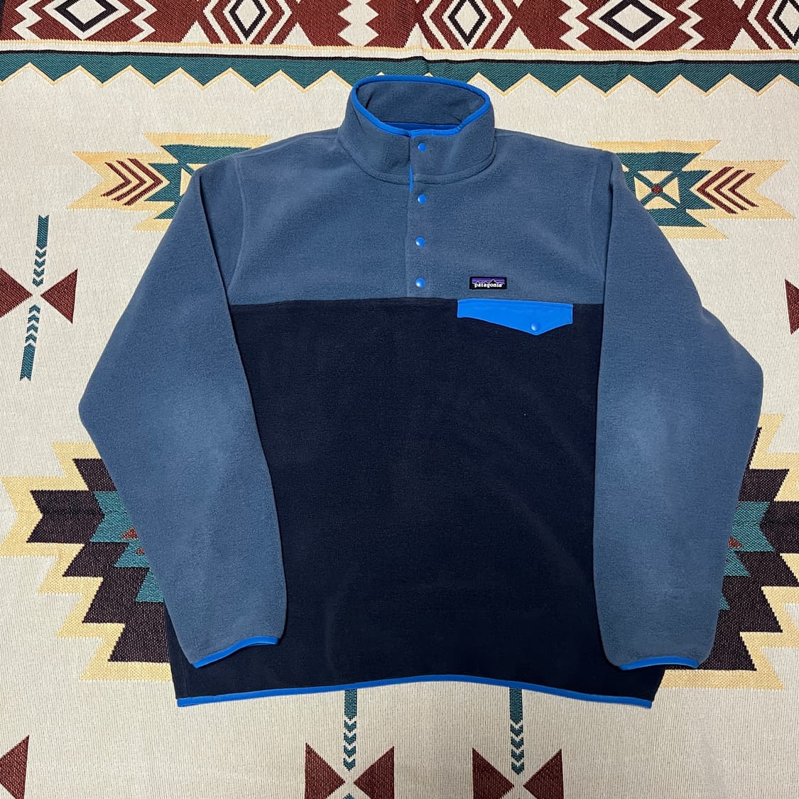 파타고니아 신칠라 투톤 컬러 스냅티 XL 상품이미지1