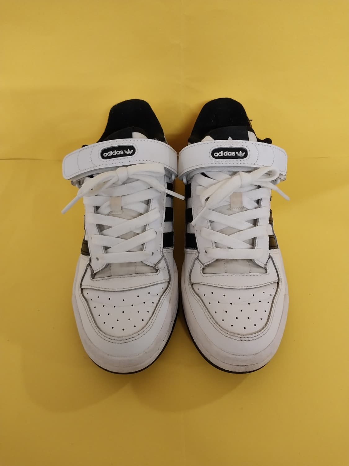 여성 아디다스 오리지널스 포럼 로우 화이트블랙 운동화 (235) 상품이미지2