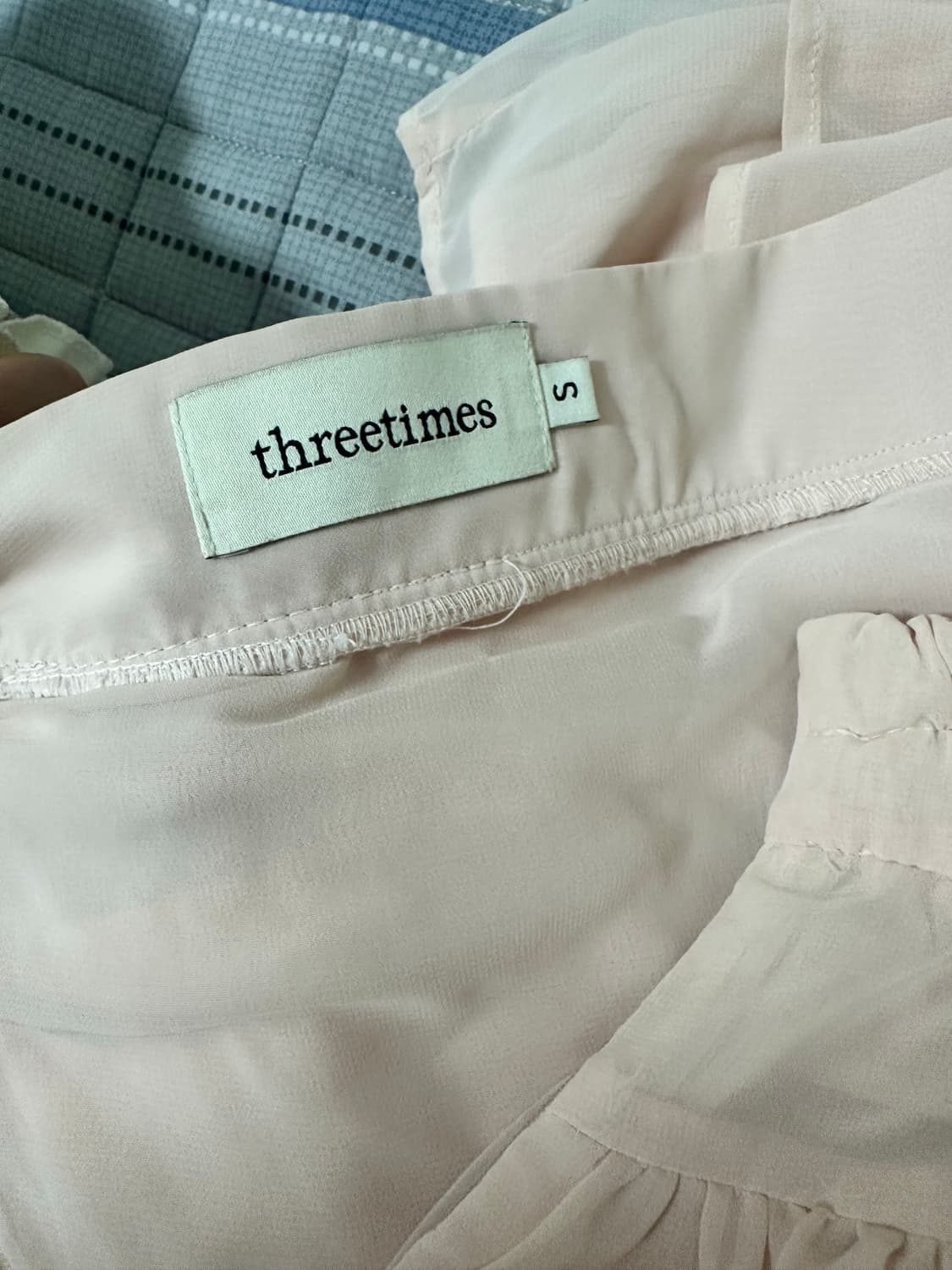 쓰리타임즈 릿볼레로 핑크 + 스완쉬폰 스커트 핑크 s 세트 상품이미지7