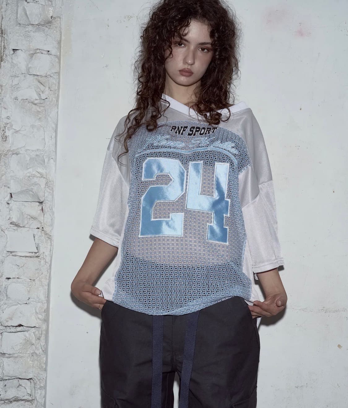 플리즈노팔로우 플노팔 Rugby Jersey Top 상품이미지1